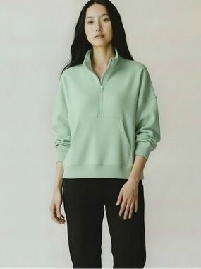 NWT: size XXL SUPER SOFT all in motion Light 1/4 zip Zip Top